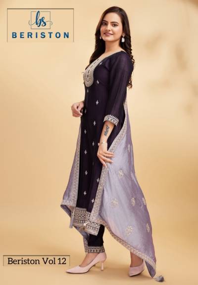 BERISTON VOL 12 BY BERISTON EMBROIDERY SALWAR KAMEEZ WHOLESALER IN INDIA